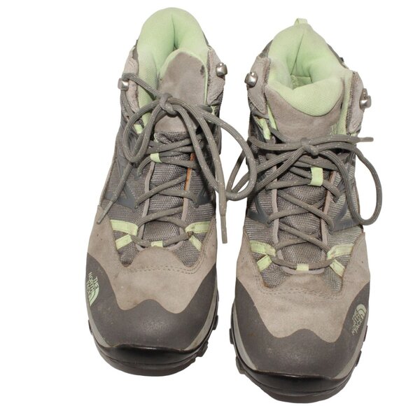 The North Face Womens Sz US 9 EU 40 Storm II Mid Waterproof Hiking Boots Gray - Picture 7 of 10